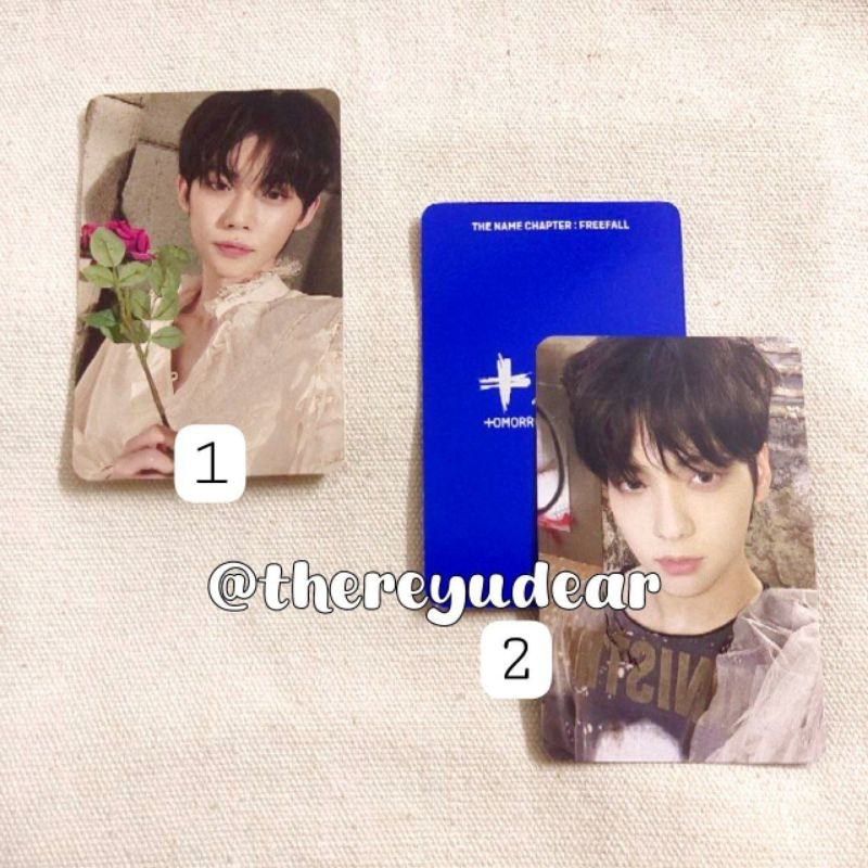 txt yeonjun soobin official photocards by @thereyudear official items ...