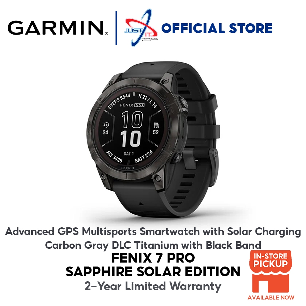 GARMIN FENIX 7 PRO - SAPPHIRE SOLAR EDITION - ADVANCE GPS MULTISPORTS ...