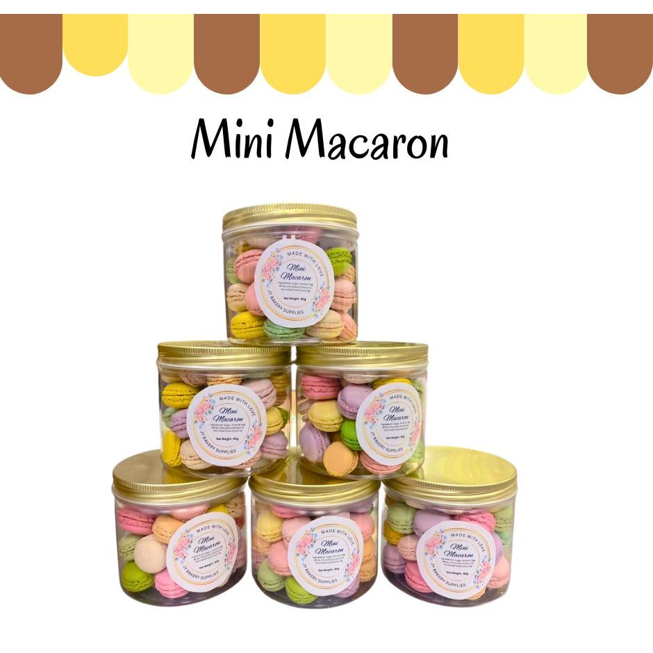 Mini Macaron 80g (Rainbow Colour) 迷你马卡龙 | Shopee Malaysia
