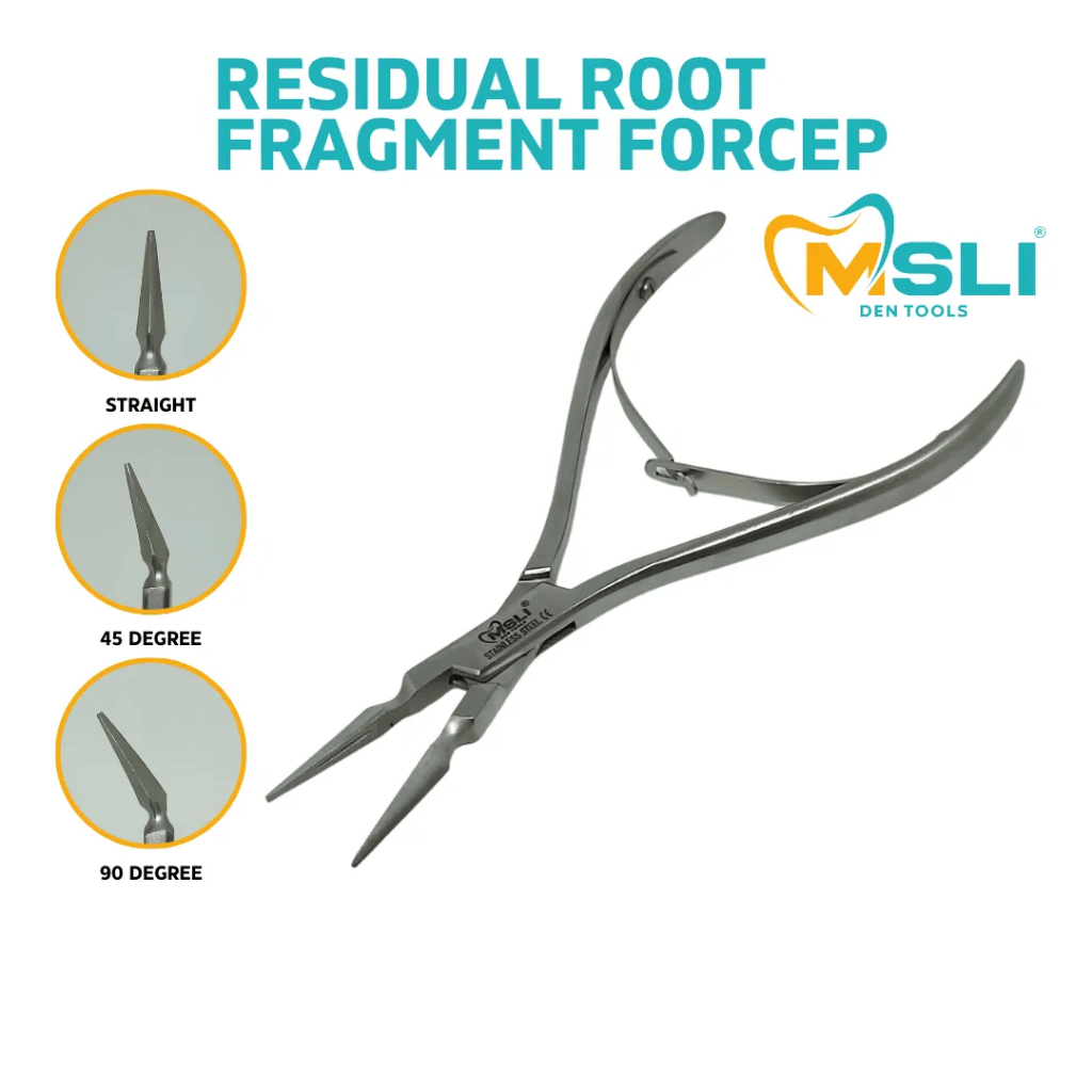 MSLI DENTOOLS - RESIDUAL ROOT FRAGMENT FORCEP | Shopee Malaysia
