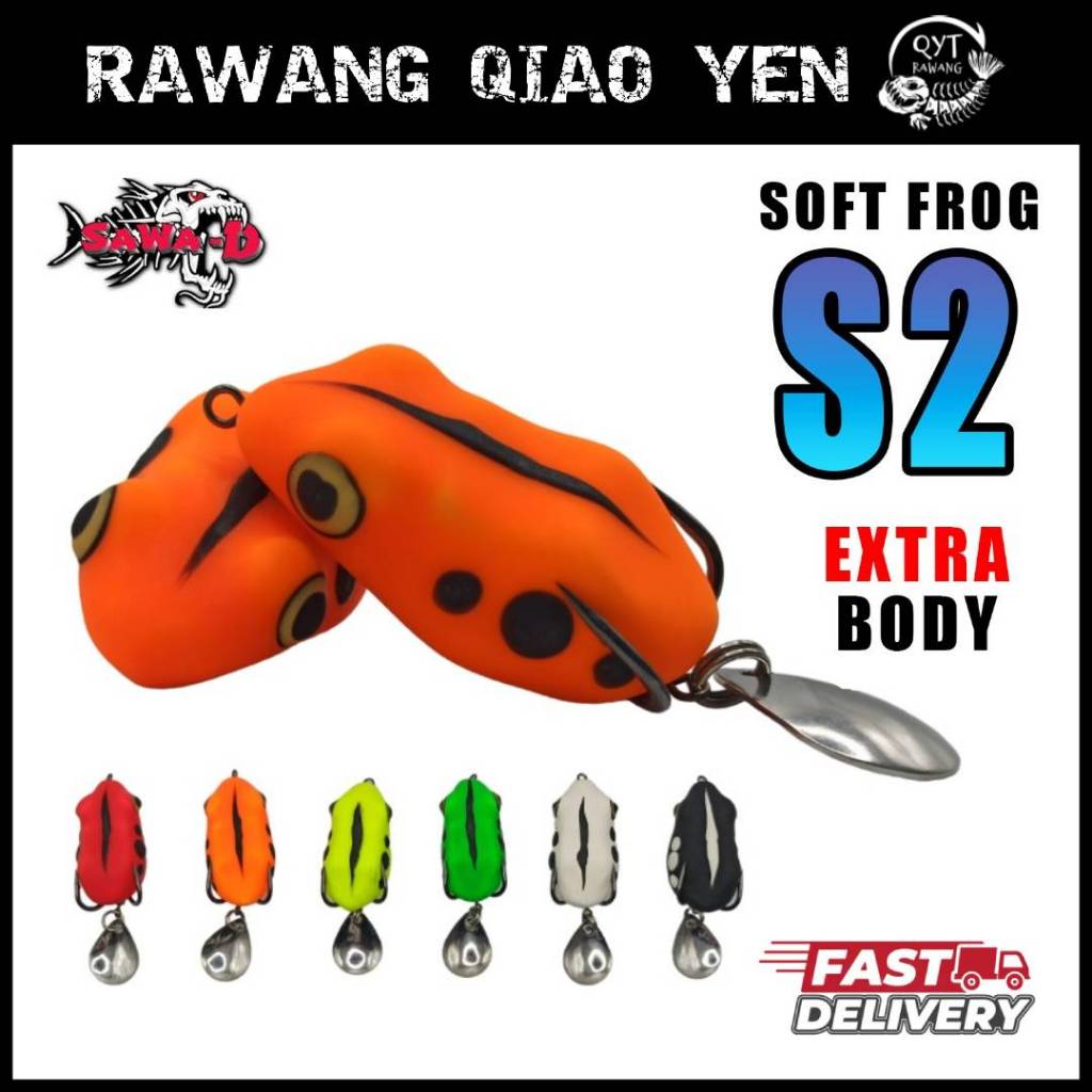 SAWA-D SAWAD S2 4CM/6G Soft Frog Thailand MADE 🔥Ready Stock 🔥 | Shopee ...