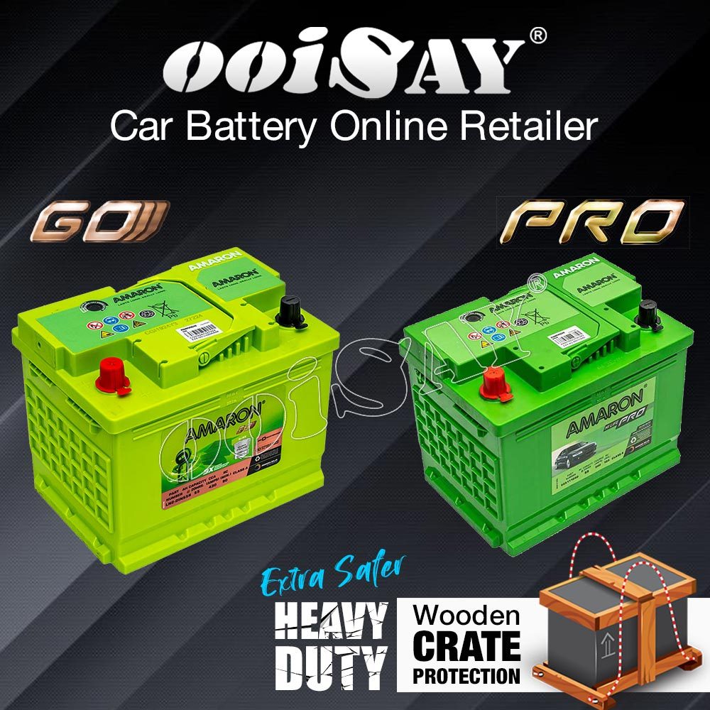 AMARON GO - PRO - DIN55R (MF) - 55AH - Car Battery - PROTON Persona ...