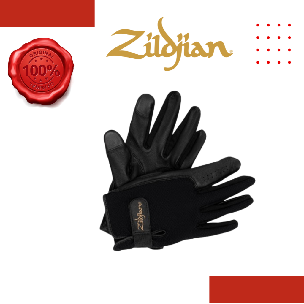 Zildjian Drummer's Gloves - Extra Large Lambskin Palm Drumming Gloves