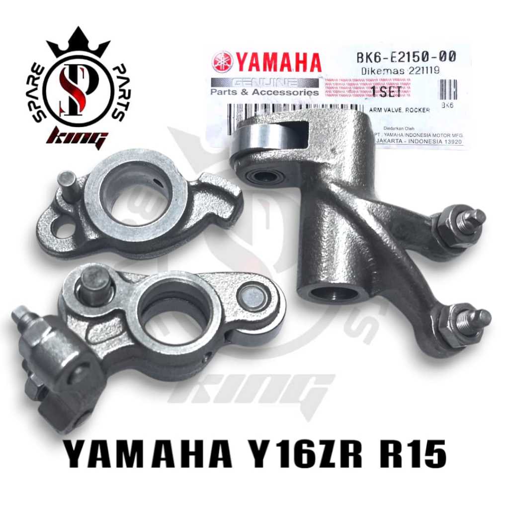 ORI INDONESIA YAMAHA Y16ZR R15 Y16 16ZR ROCKER ARM SET INTAKE EXHAUST ...