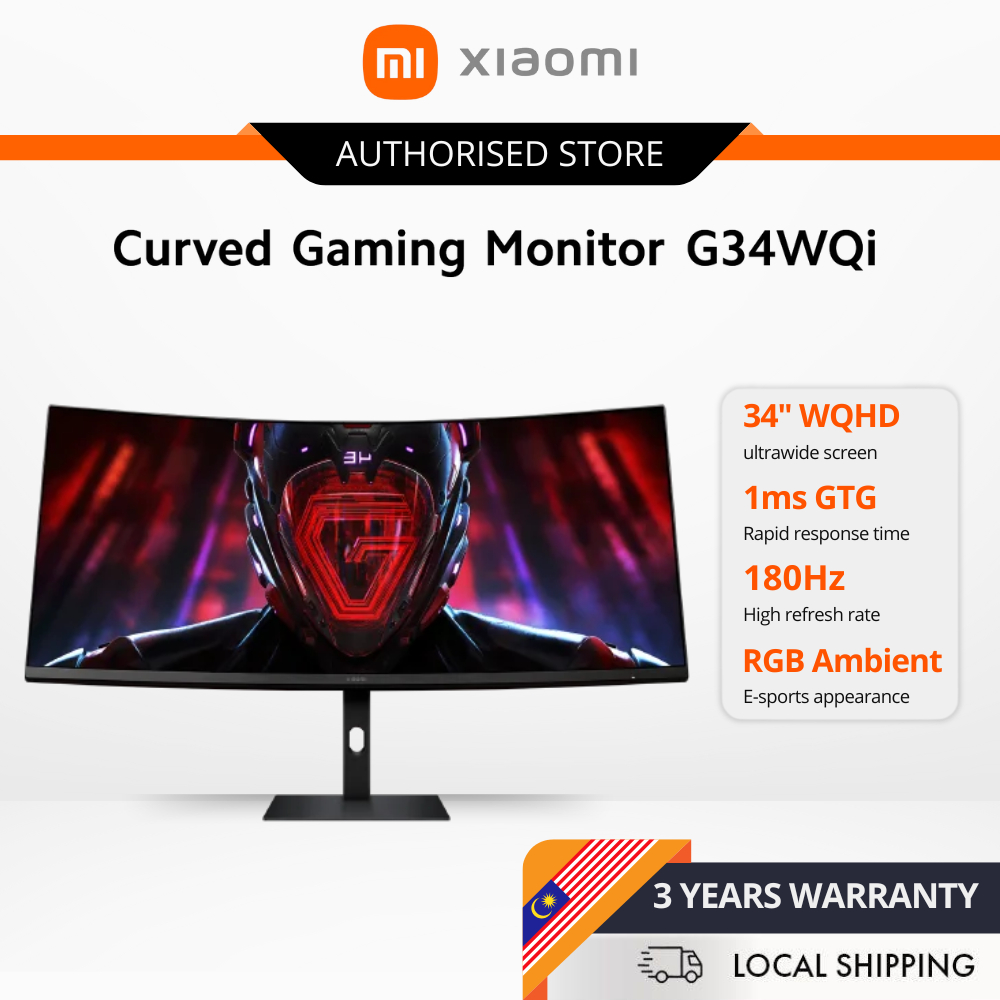 Xiaomi Curved Gaming Monitor G34WQi 2026 - 34