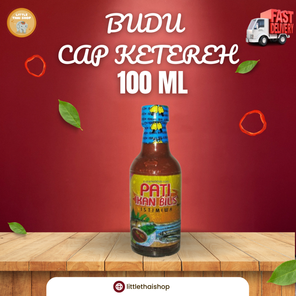 Budu Cap Ketereh Kelantan Food No 1 Kelantan Budu Cap Tere (100ml ...