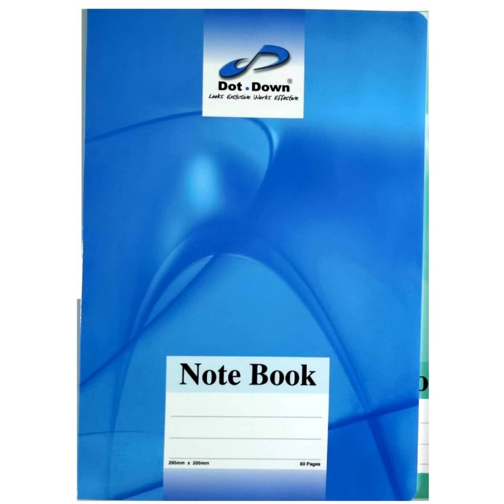 KAMI/ DOT DOWN A4 / F5 Buku Nota 60gsm / buku nota kami / A4 / F5 / 80 ...