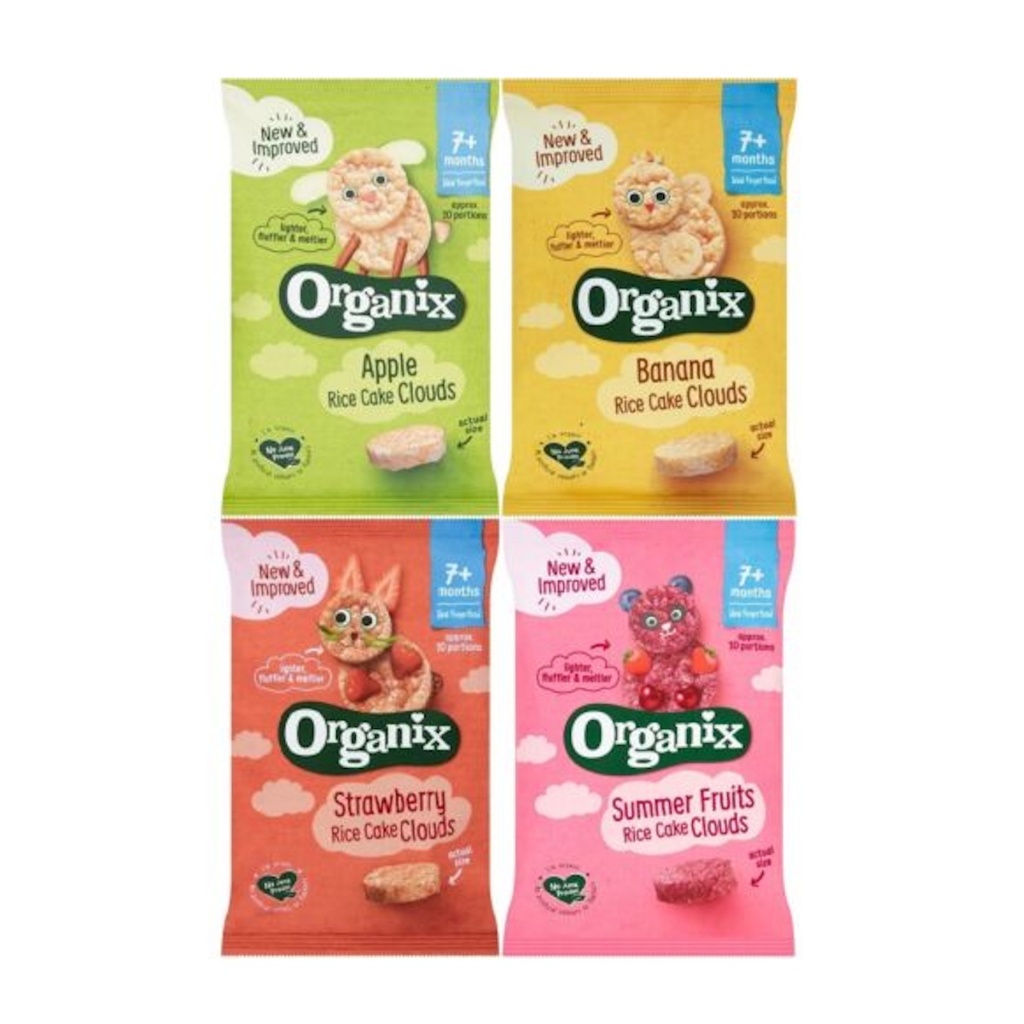 Organix Rice Cake Clouds | Shopee Malaysia