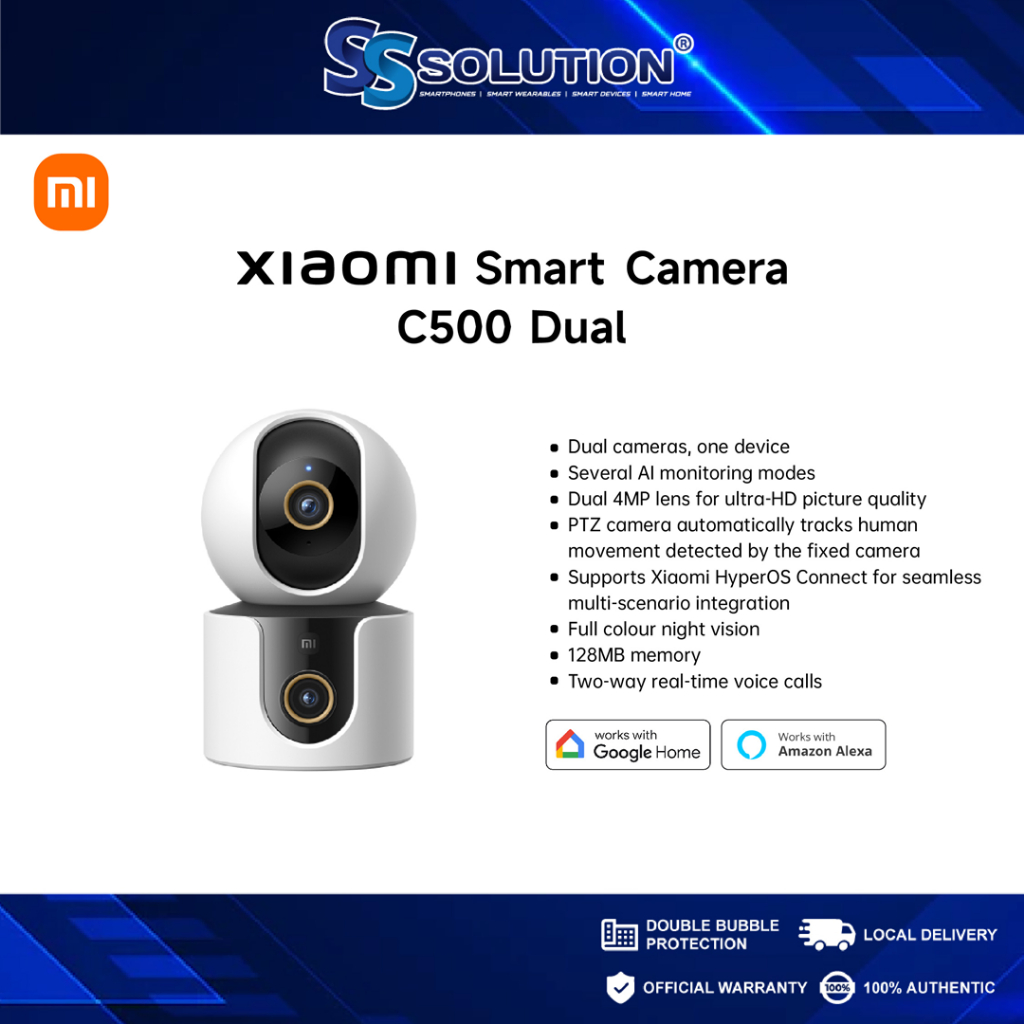 Xiaomi Telecamera Esterno Xiaomi C500 Pro Videocamera Di Sorveglianza