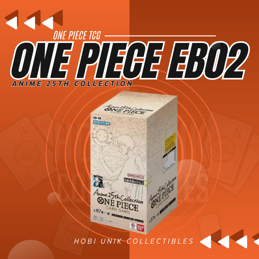 (Live Rip)[EB02] One Piece TCG : Anime 25th Collection BOX | Shopee ...