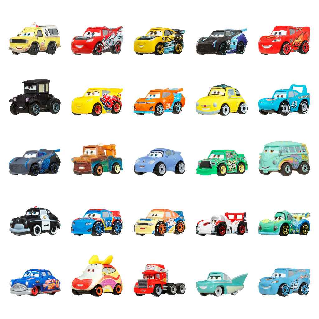 Disney Pixar Cars Mini Racers - Assorted (GKF65) | Shopee Malaysia