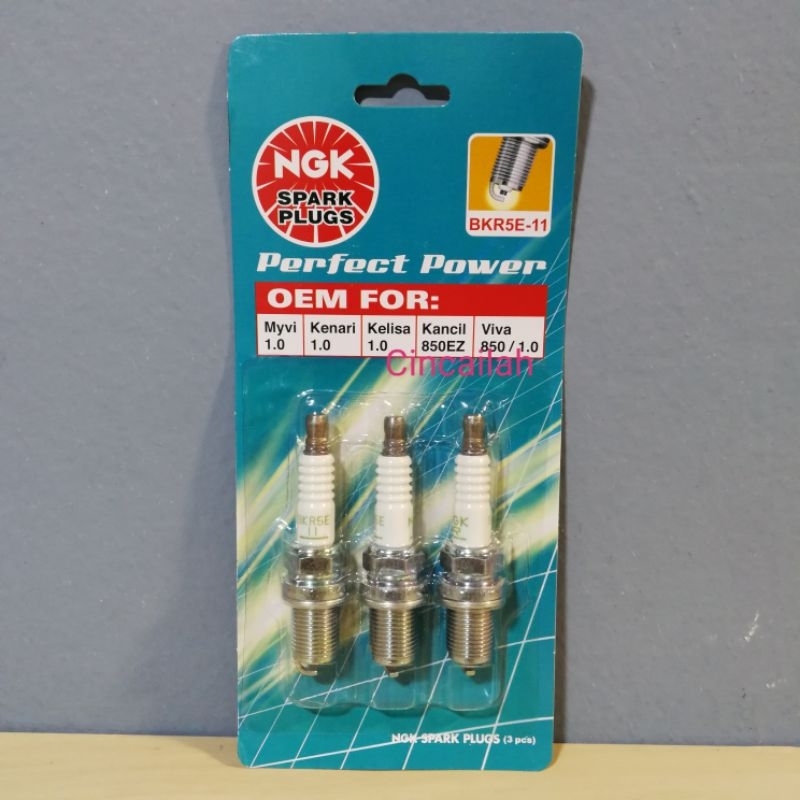 NGK Spark Plug BKR5E11 Perodua Kelisa Kenari Kancil Injection 850 Viva ...