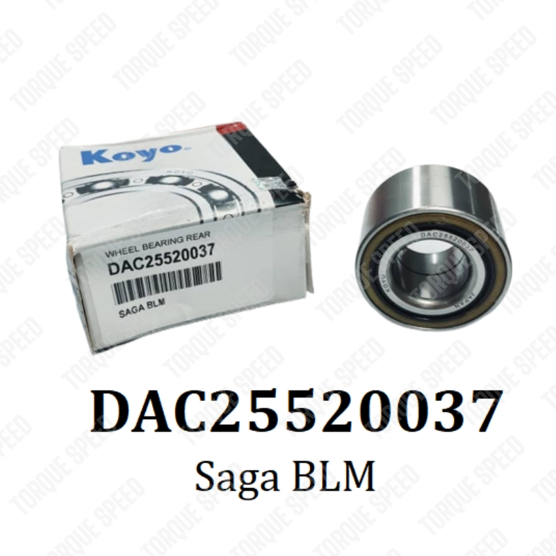 Koyo Proton Wheel Bearing Rear DAC25520037 Saga BLM | Shopee Malaysia