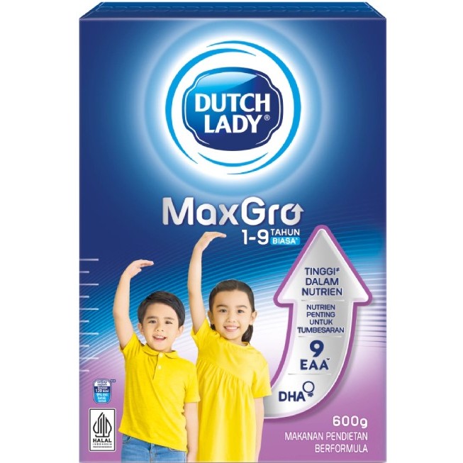 DUTCH LADY MAXGRO 600G (PLAIN) | Shopee Malaysia