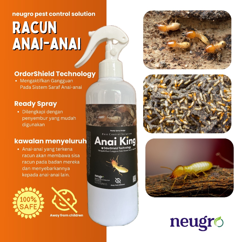 Spray Anai-Anai NEUGRO ANAI KING Spray (500ml) Termite Spray Termite ...