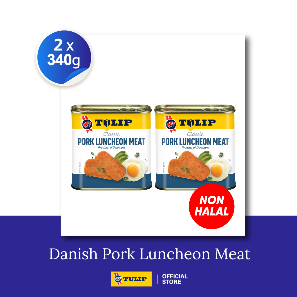 Tulip Pork Luncheon Meat (340g x 2 Cans) | Shopee Malaysia