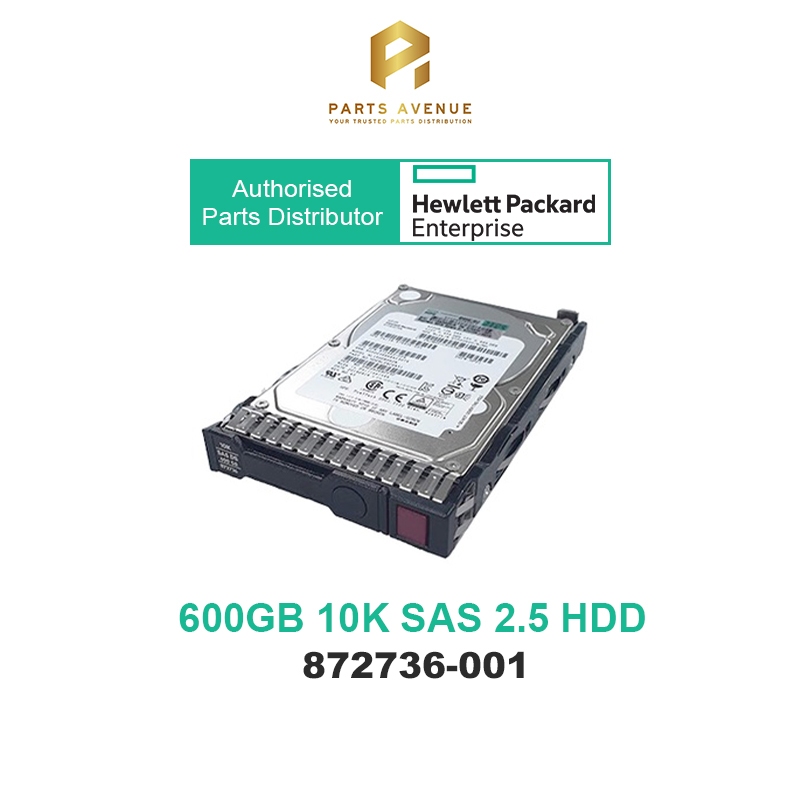 OFFICIAL HP Enterprise 600GB 10K SAS 2 5 HDD 872736 001 12GB s 