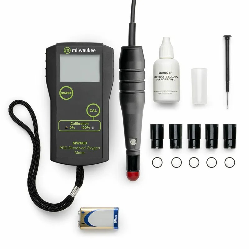 Milwaukee - MW600 PRO Dissolved Oxygen Meter | Digital Aquarium Oxygen ...