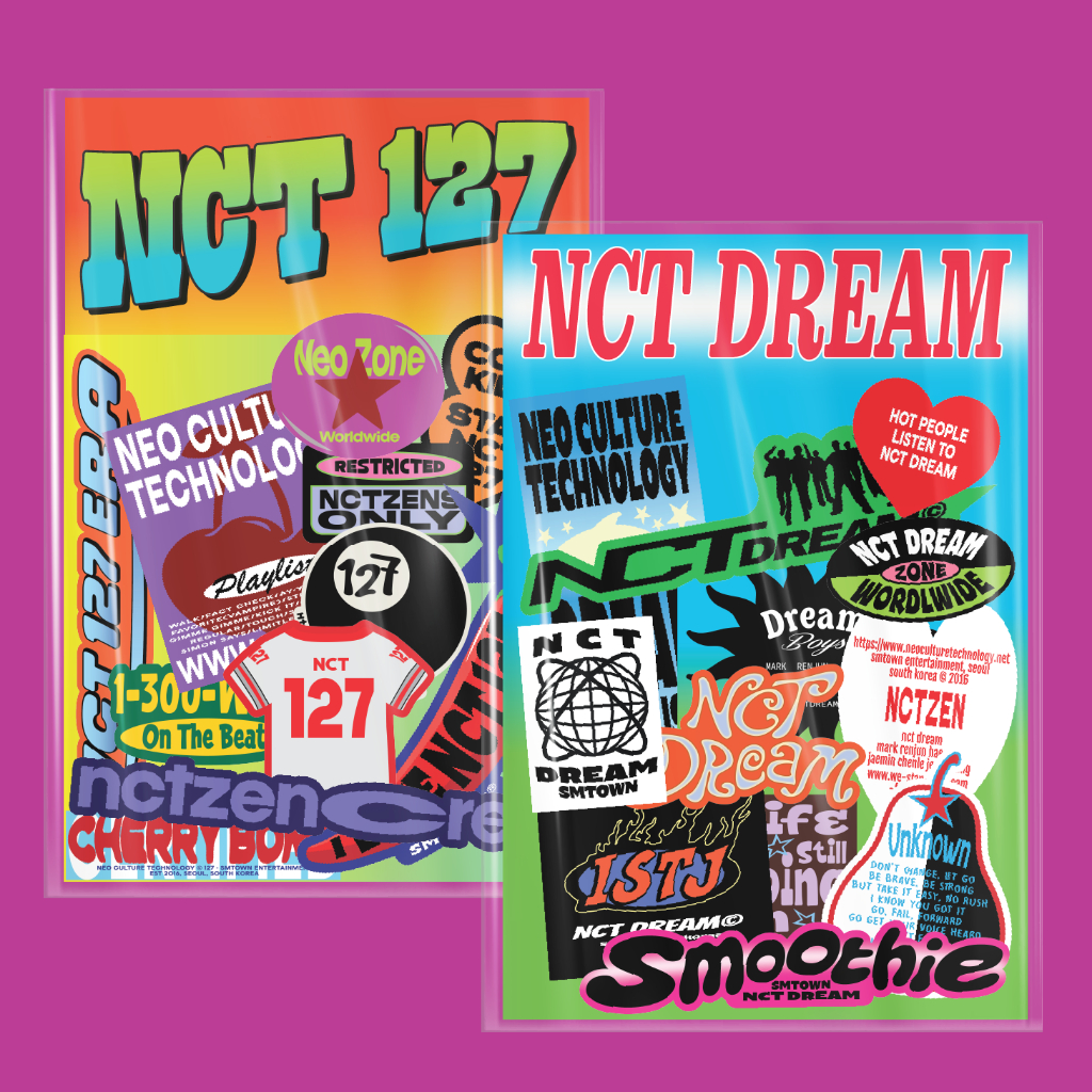 NCT 127 NCT Dream KPOP Fanart Stickers Phone Laptop Journal 15pcs ...