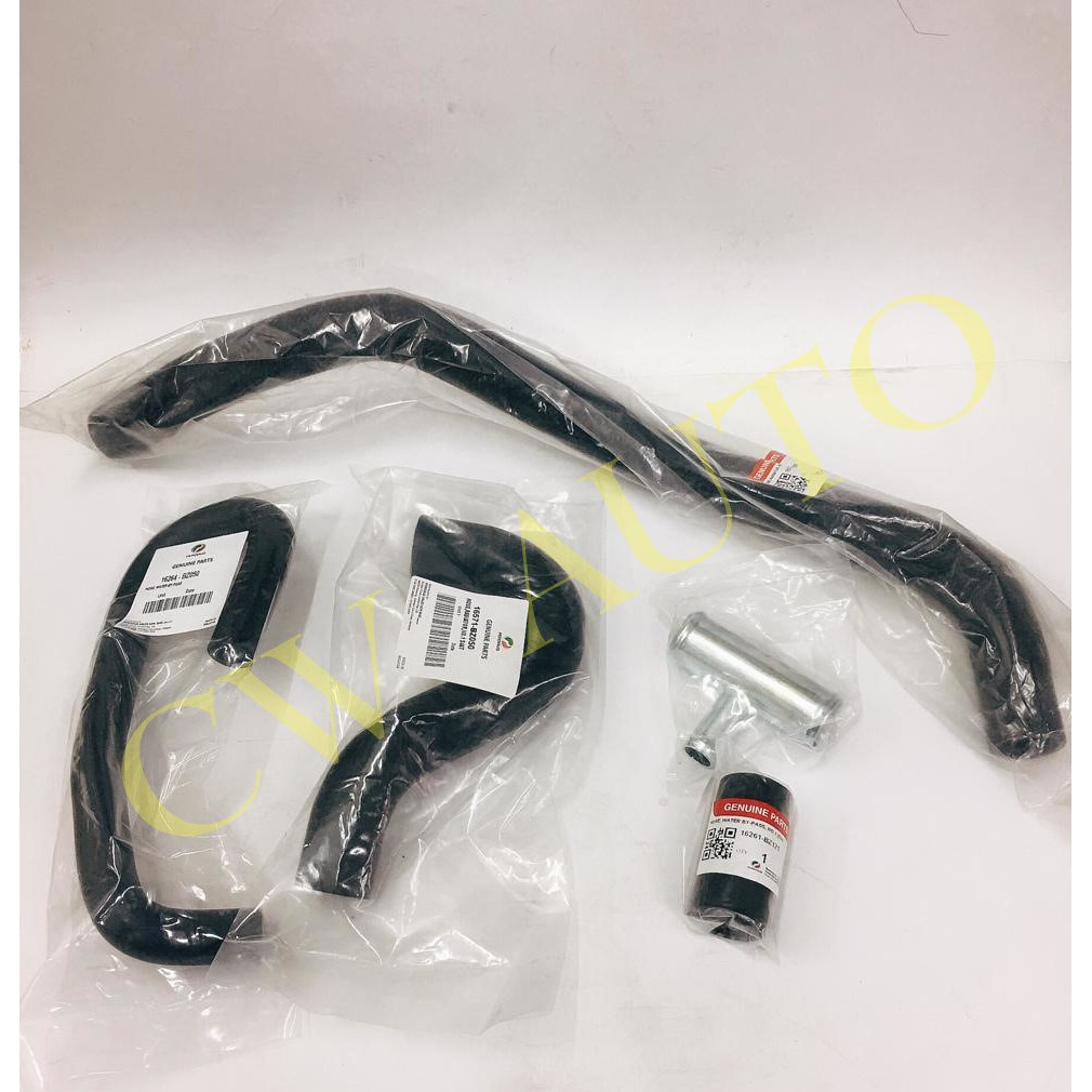 ORIGINAL PERODUA ALZA 1.5 RADIATOR HOSE COMPLETE SET TANGKI HOSE ...