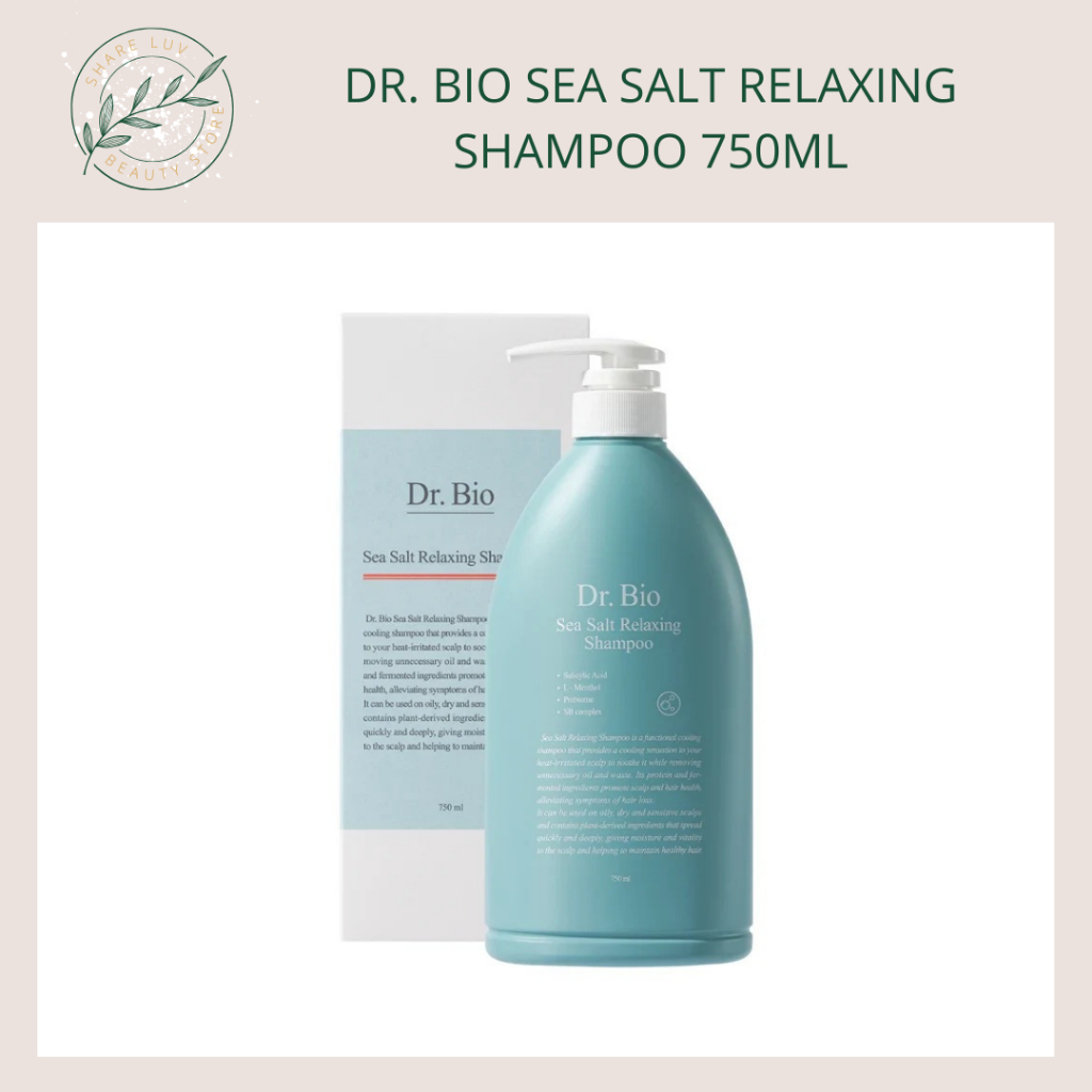 [Ready Stock] Dr. Bio Sea Salt Relaxing Shampoo 750ml | Shopee Malaysia