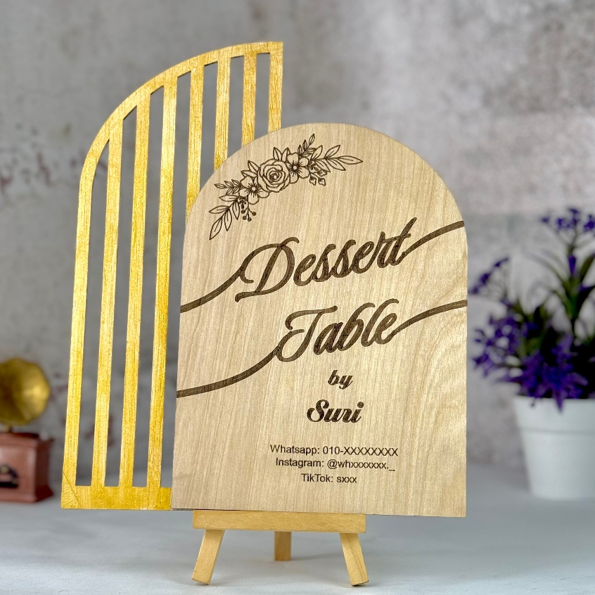 Dessert Table Plate Display / Customize Dessert Table / Dessert Bar ...