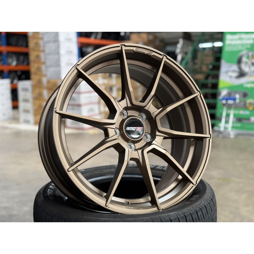 NEW 18X8J Motec MCR2 Rim (set of 4) Bronze 5X108 for Tiggo Pro Omoda ...
