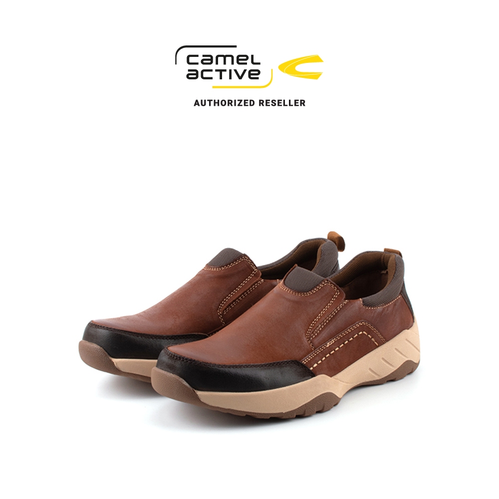 camel active Leather Slip On Shoes Men Brown VALON (852369-RS1-3 ...