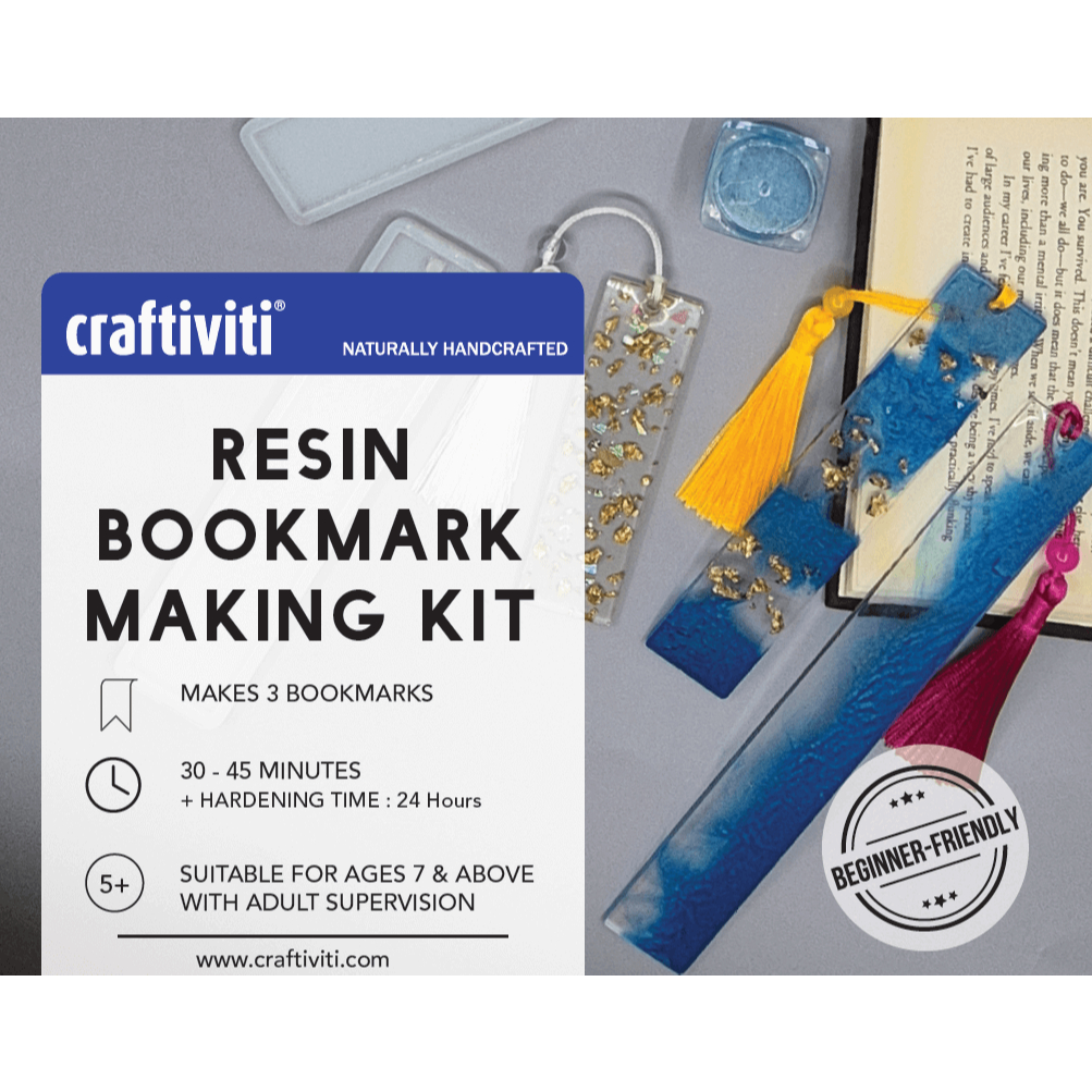 Resin Bookmark Making Kit | Mini Crafti-Kit Craftiviti | DIY Learning ...