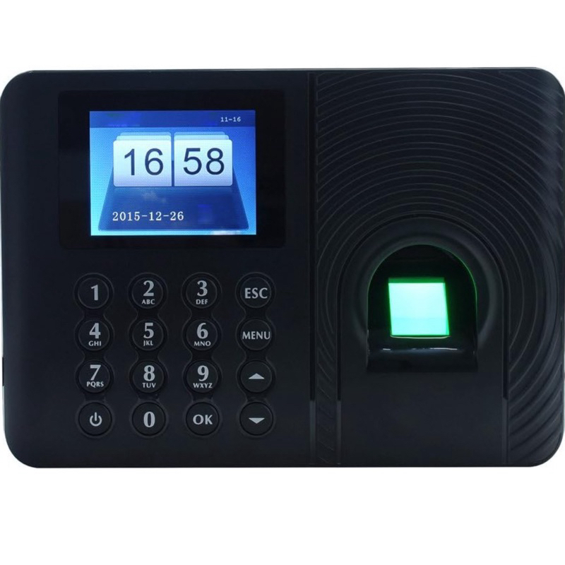 [USED] Biometric Fingerprint Attendance Machines Absence Punch Card ...
