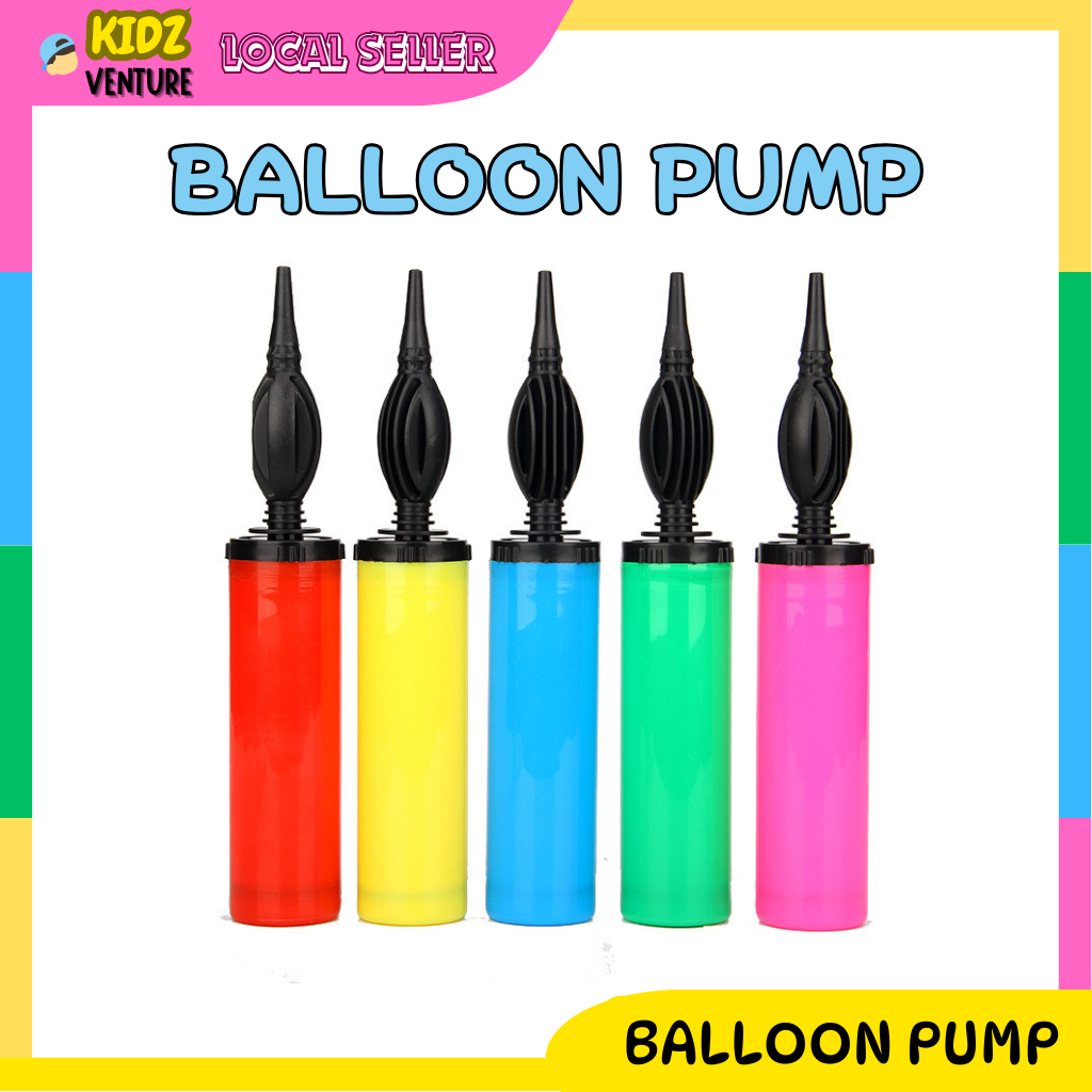 (READY STOCK) Party Birthday Balloon Ball Inflator Tools Air Portable ...