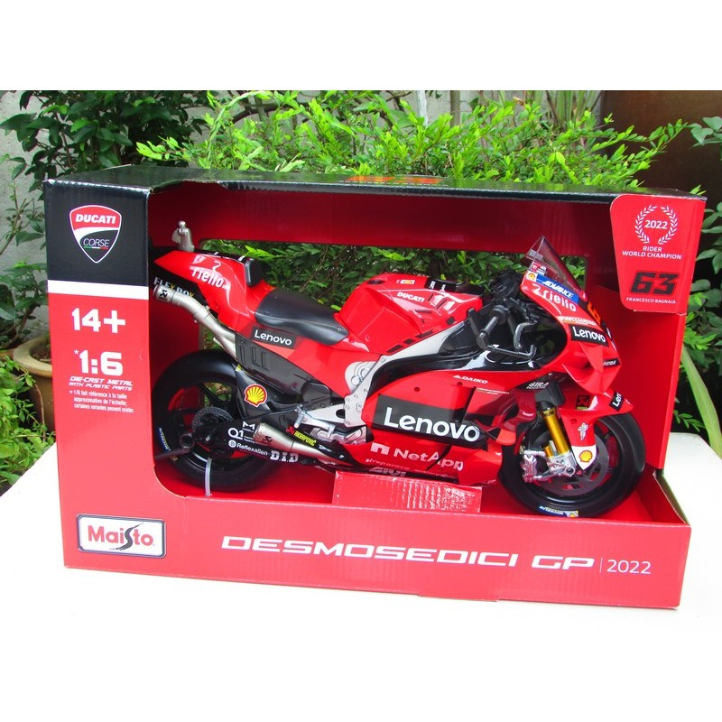 Maisto 1/6 (33cm) MOTOGP 2022 Ducati Lenovo Team Moto GP