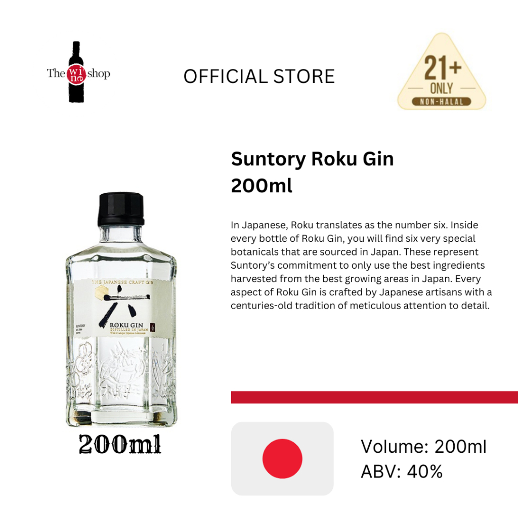 Roku Gin: Six Japanese Botanicals | Shopee