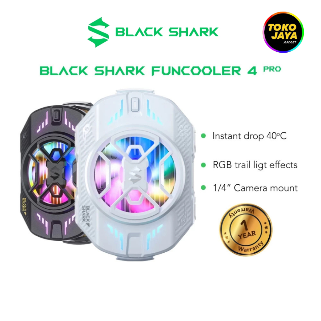 Black Shark Fun Cooler 4 Pro | 7 Blade High RPM Ultra Fast Cooling ...