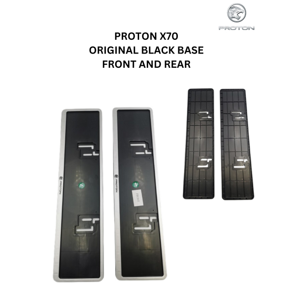 PROTON X50 X70 EXORA PERSONA IRIZ ORIGINAL BLACK BASE FRONT AND REAR ...