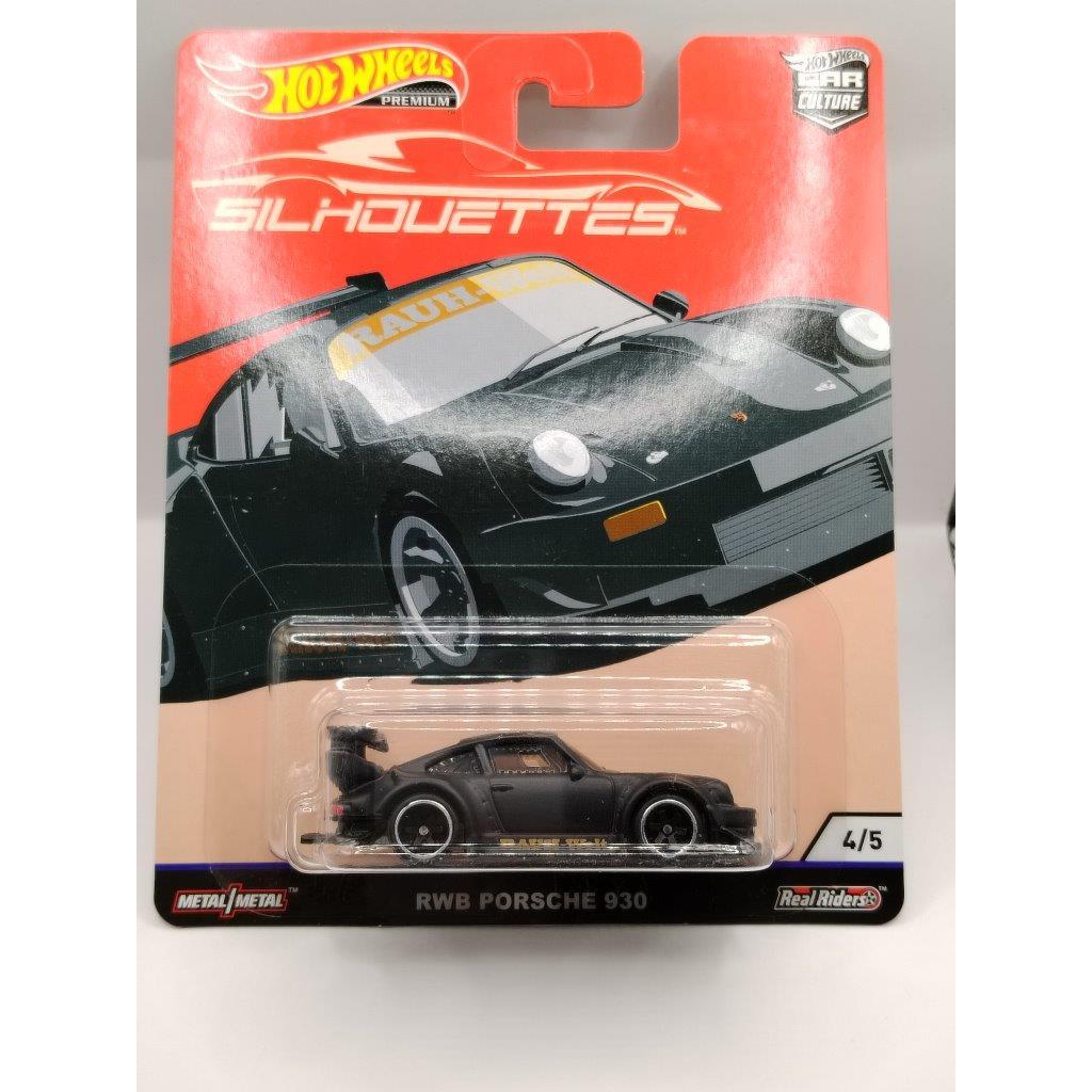 [Car Culture] Hot Wheels RWB PORSCHE 930 -BLACK SILHOUTTES SERIES CC120 ...