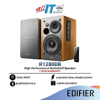 Edifier R1280DB High Performance Bookshelf Speaker