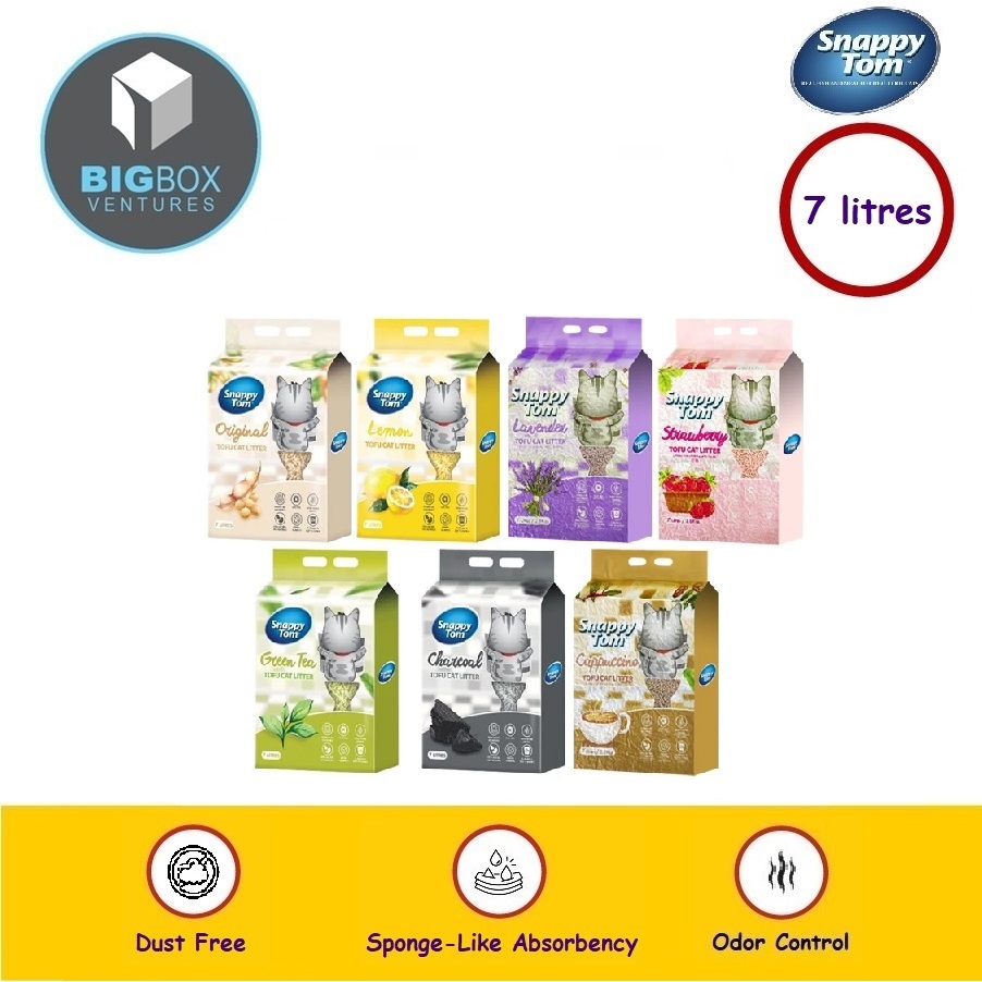 New Snappy Tom Cat Tofu Sand 7L (2.8 Kg) | Shopee Malaysia