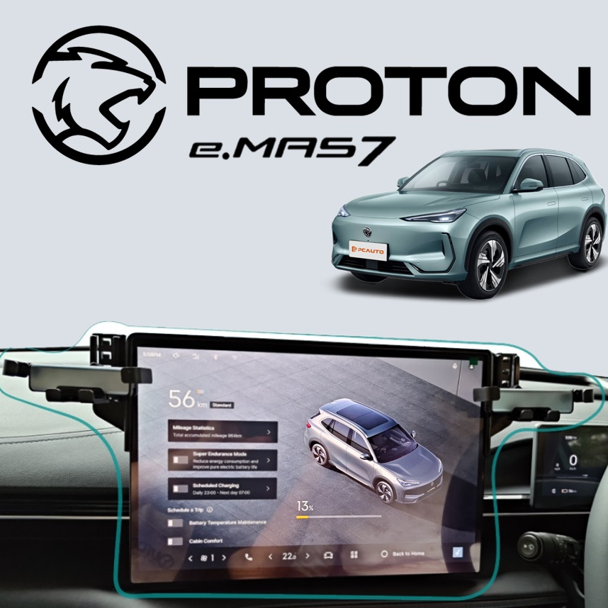 Proton e.MAS 7 EV (2024-2025 Present) New Car Display Screen Phone ...