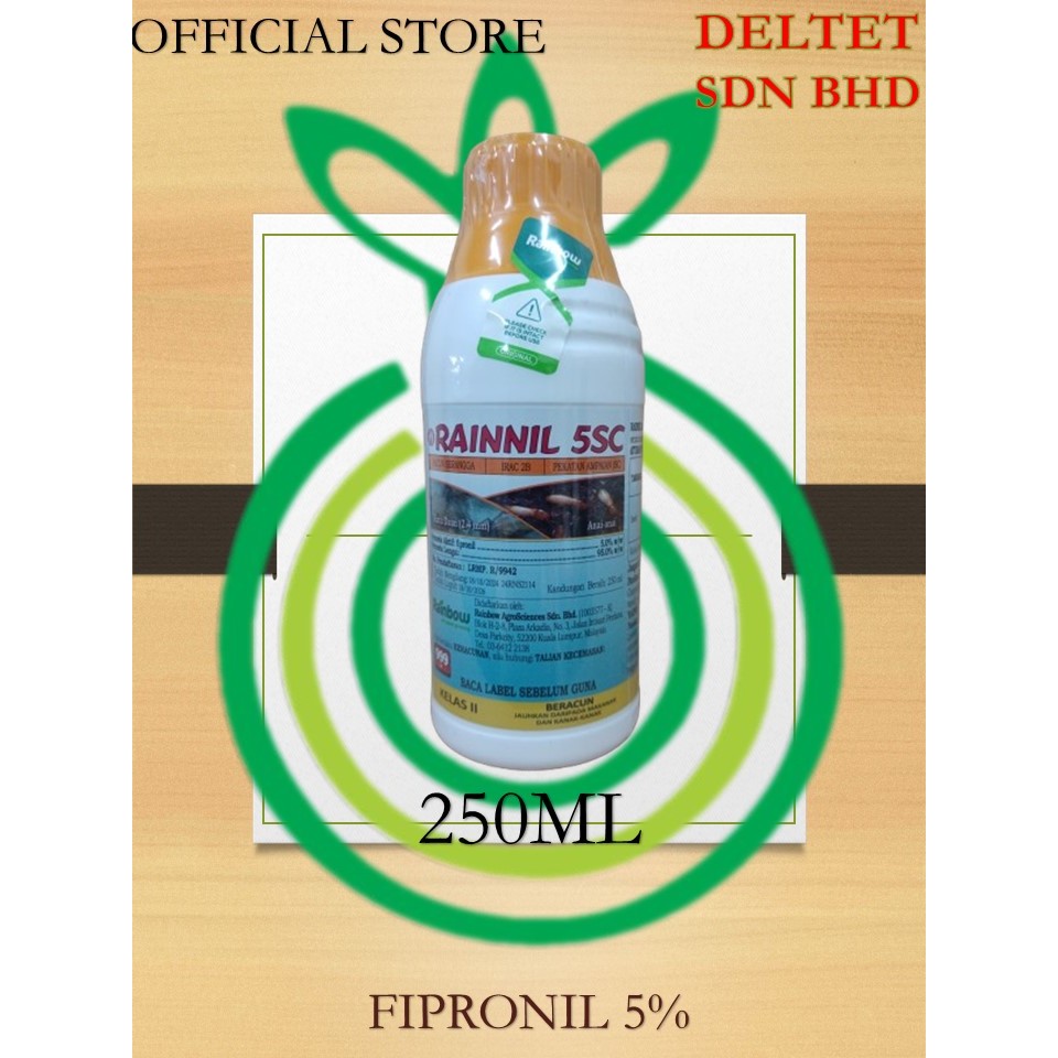 RAINNIL 5SC 250ML - FIpronil 5% (Sama Dengan Regent ) Untuk Anai-anai ...