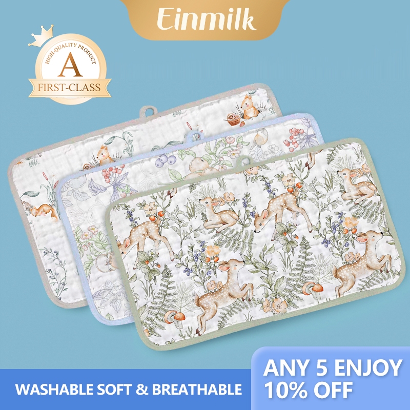 [Einmilk] High Absorbency Breathable Baby Towel Square Towel Sweat ...