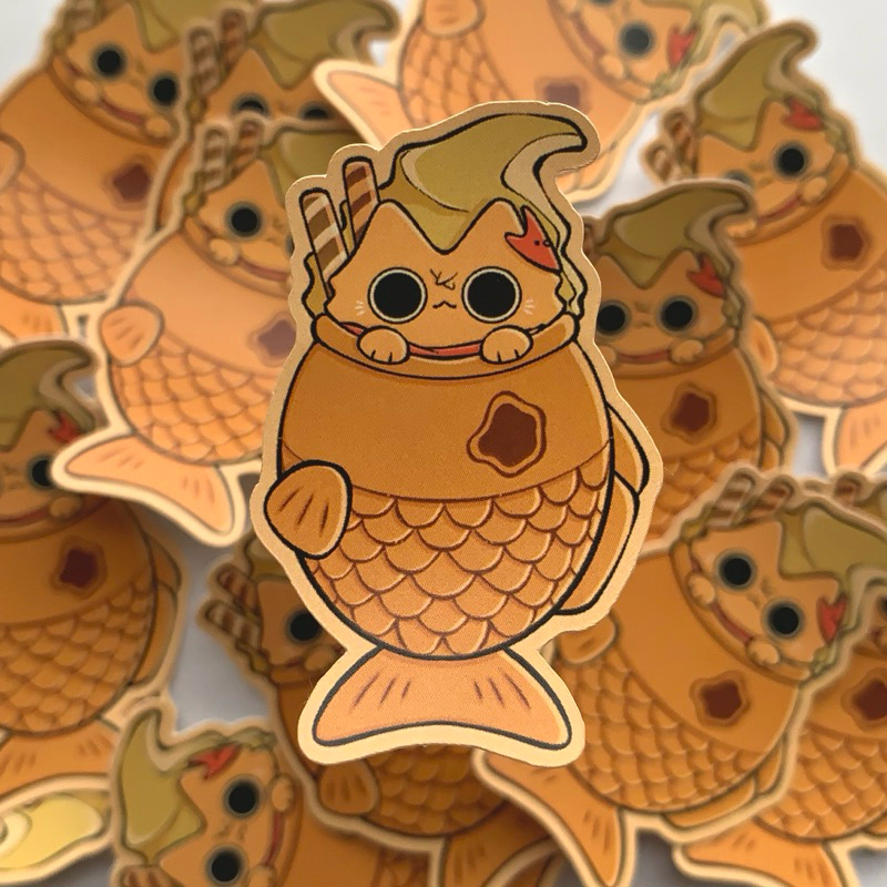 Childe Tartaglia water proof sticker Genshin impact fan made ...