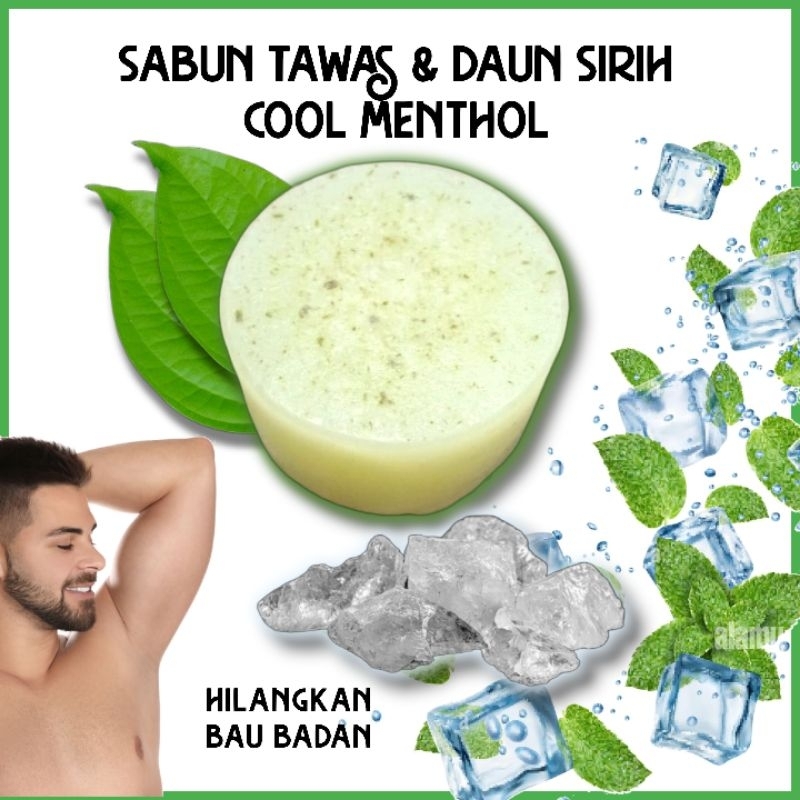 🔥Ready Stock🔥Sabun Tawas/Daun Sirih Cool Menthol/Hilangkan Bau Badan ...