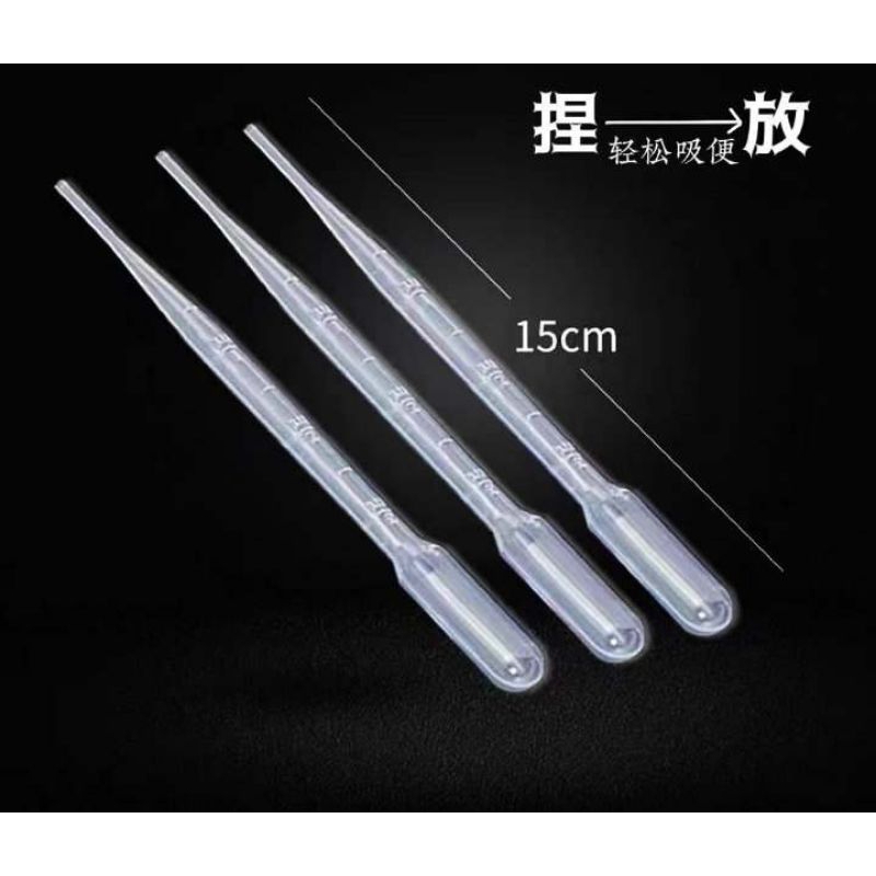 5ml Pipettes Dropper polyethylene cleaning betta tank/perfume use ...