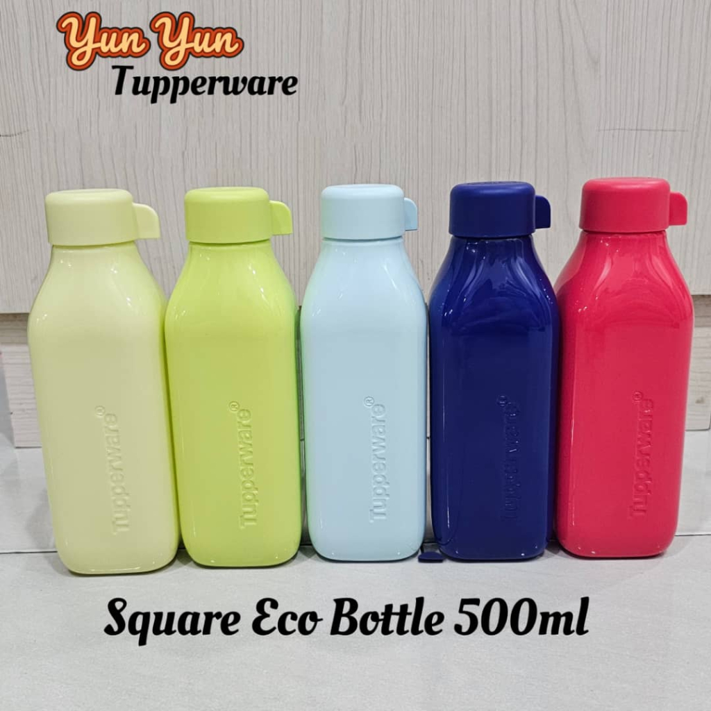 Tupperware Square Eco Bottle 500ml (1 PC ) - Multicolor | Shopee Malaysia