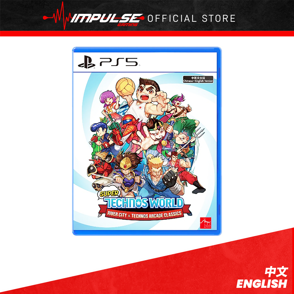 Jeu SUPER TECHNOS WORLD: RIVER CITY & TECHNOS ARCADE CLASSICS PS5 - Version Japonaise Neuve