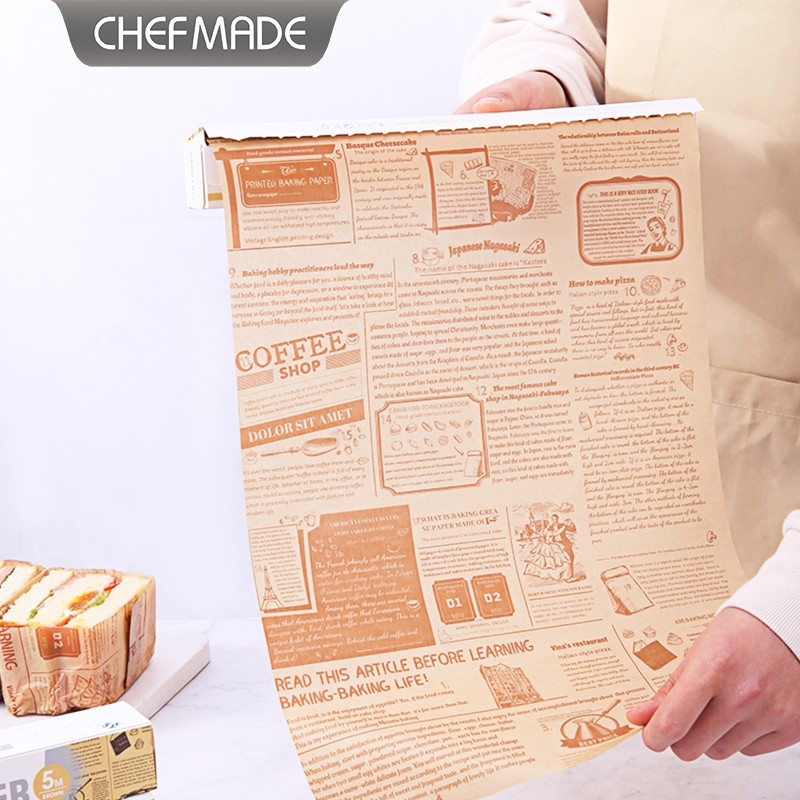 [CHEFMADE.os] 5M Non Stick Baking Paper/Sandwich Wrapper Paper ...
