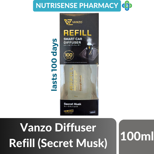 VANZO REFILL SMART CAR DIFFUSER SECRET MUSK 100ML | Shopee Malaysia