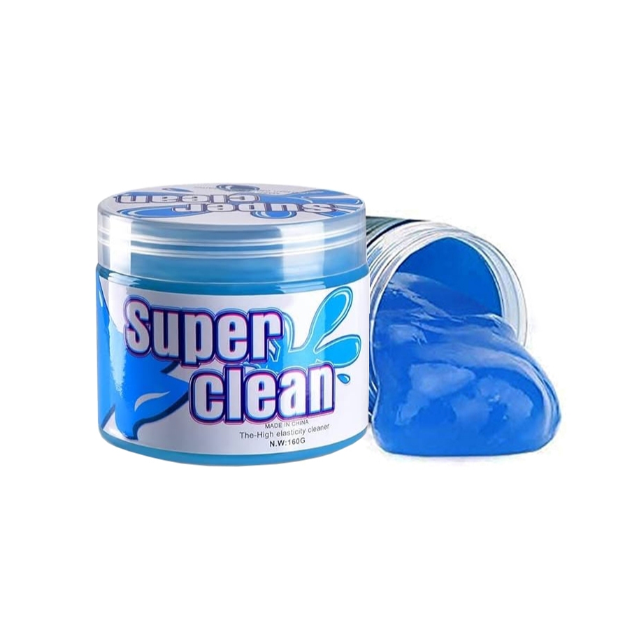 Car Cleaning Gel Dust Cleaning Compound Slimy Gel Cleaner Jelly ...