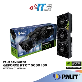 PALIT GeForce RTX 5080 GamingPro 16GB GDDR7 Graphics Card | NE75080019T2-GB2031A